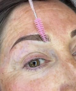 Eyebrow Tattoo result by Sapphire Beauty Studio in Reno, NV