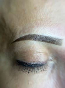 Eyebrow Tattoo result by Sapphire Beauty Studio in Reno, NV