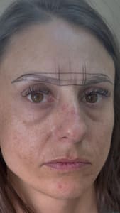 Eyebrow Tattoo result by Sapphire Beauty Studio in Reno, NV