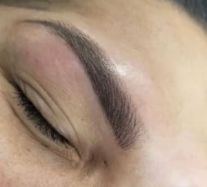 Eyebrow Tattoo result by Sapphire Cosmetic in Las Cruces, NM
