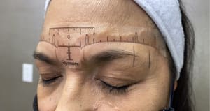 Eyebrow Tattoo result by Sapphire Cosmetic in Las Cruces, NM