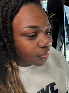 Eyebrow Tattoo result by Sara Strait Permanent Makeup in Junction City, KS