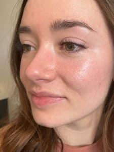 Eyebrow Tattoo result by Saraesthetics in Raleigh, NC
