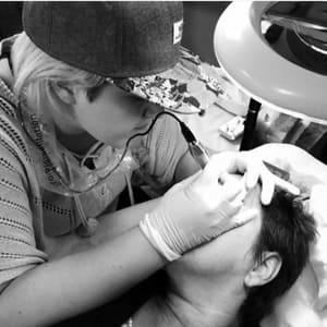 Eyebrow Tattoo result by Sarah fontaine Pro Makeup, Microblading, Maquillage Permanent & micropigmentation capillaire in Berlin, NH