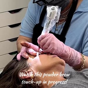 Eyebrow Tattoo result by Saratoga Lashes and Skincare in Ballston Spa, NY
