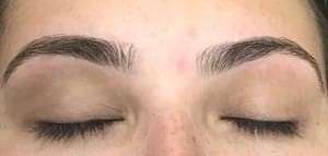 Eyebrow Tattoo result by Sarita's Threading in Brookfield, WI