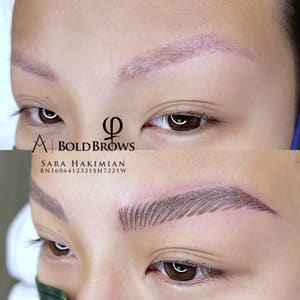 Eyebrow Tattoo result by Sasa Beauty & Brow in Winter Springs, FL