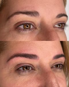 Eyebrow Tattoo result by Sasa Beauty & Brow in Winter Springs, FL