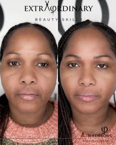 Eyebrow Tattoo result by Sasa Beauty & Brow in Winter Springs, FL