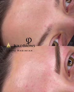 Eyebrow Tattoo result by Sasa Beauty & Brow in Winter Springs, FL