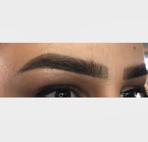 Eyebrow Tattoo result by Sasha G Salon & Day Spa in Wheeling, IL