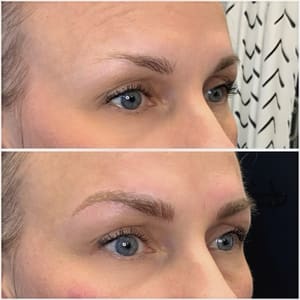 Eyebrow Tattoo result by Sassy Britches Brows in Elmhurst, IL