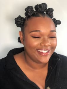 Eyebrow Tattoo result by Saturn Makeup & Artistry in Newton, KS