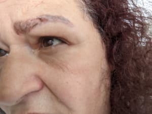 Eyebrow Tattoo result by Savage Brows By Tiffany in Paramus, NJ