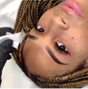 Eyebrow Tattoo result by Savvy Creations Inc in Chicago, IL