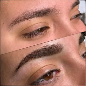 Eyebrow Tattoo result by SAWR Belles Skincare & PMU in Alpine, CA