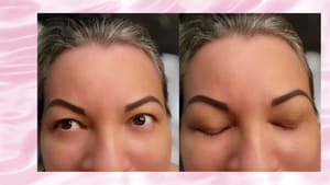 Eyebrow Tattoo result by Sazu Beauty in West Covina, CA