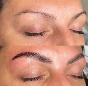Eyebrow Tattoo result by SB Brows & Skincare Studio in Downey, CA