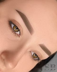 Eyebrow Tattoo result by SB PMU & BEAUTY Studio in Glendale Heights, IL
