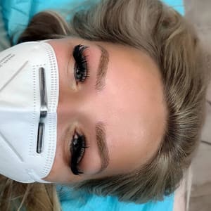 Eyebrow Tattoo result by Sbs Lashes And Brows in Columbia, MD