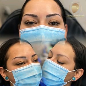 Eyebrow Tattoo result by Scalp Micro Midwest PMU in Wichita, KS