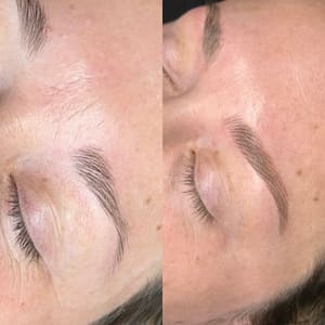 Eyebrow Tattoo result by SD ibrows Permanent Makeup in La Jolla, CA