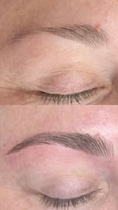 Eyebrow Tattoo result by SD ibrows Permanent Makeup in La Jolla, CA
