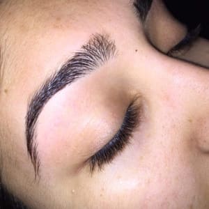 Eyebrow Tattoo result by SD Threading Studio in Escondido, CA