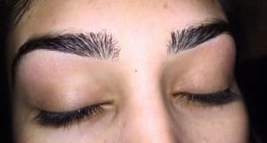 Eyebrow Tattoo result by SD Threading Studio in Escondido, CA
