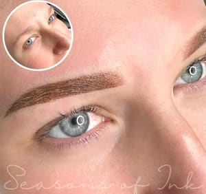 Eyebrow Tattoo result by Seasons of Ink in Walnut Creek, CA