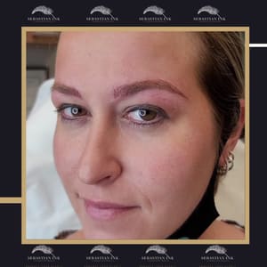 Eyebrow Tattoo result by Sebastian ink in Aventura, FL