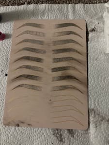 Eyebrow Tattoo result by Secret Guru Permanent Cosmetics & Training Institute in North Chesterfield, VA