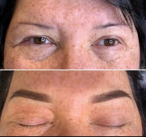 Eyebrow Tattoo result by Secret Ink LLC in San Mateo, CA