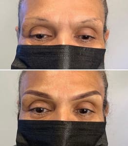 Eyebrow Tattoo result by Secret Ink LLC in San Mateo, CA
