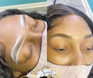 Eyebrow Tattoo result by Secret Reveal Studio, LLC in Decatur, AL