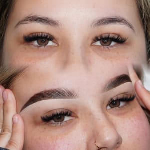 Eyebrow Tattoo result by Sedux Studio, LLC in Tustin, CA