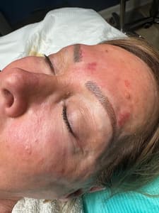 Eyebrow Tattoo result by Sekle Salon Spa & Suites in Conyers, GA