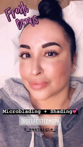 Eyebrow Tattoo result by Self Esteem Permanent Makeup Studio in Tampa, FL