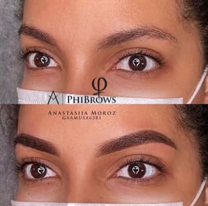 Eyebrow Tattoo result by Self Esteem Permanent Makeup Studio in Tampa, FL