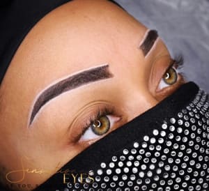 Eyebrow Tattoo result by Sensational Eyes, LLC in Charlotte, NC