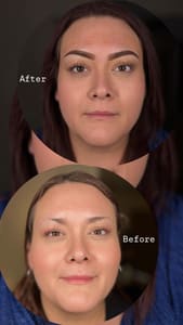 Eyebrow Tattoo result by Serene Beauty Studio in Rancho Cucamonga, CA