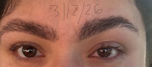 Eyebrow Tattoo result by Serenity Salon and Med Spa in Prattville, AL