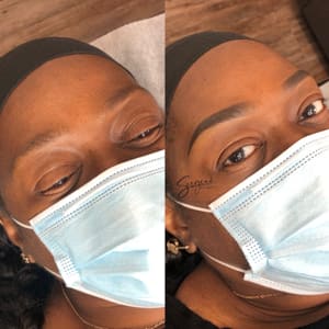 Eyebrow Tattoo result by Sergene Beauty in Calumet City, IL