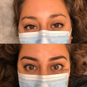 Eyebrow Tattoo result by Sergene Beauty in Calumet City, IL