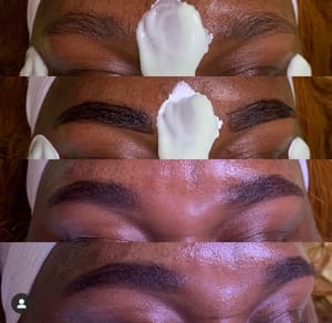 Eyebrow Tattoo result by Sesh Beauty Studio in Burlington, MA
