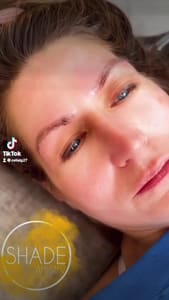 Eyebrow Tattoo result by SHADE Artistry PMU in Waterford Township, MI