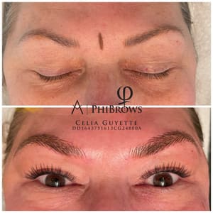 Eyebrow Tattoo result by SHADE Artistry PMU in Waterford Township, MI