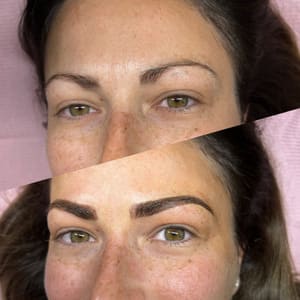 Eyebrow Tattoo result by SHADE Brow & Beauty (Megan L Beauty) in Slidell, LA