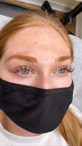 Eyebrow Tattoo result by SHADE Brow & Beauty (Megan L Beauty) in Slidell, LA