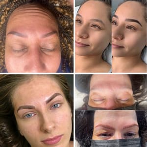 Eyebrow Tattoo result by Shaded Brow Studio in El Paso, TX